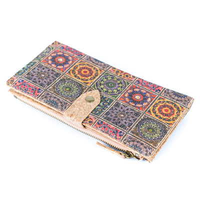 Cork Women's Wallets BAGD-233A-MIX-6（6units）