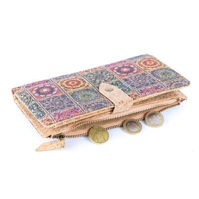 Cork Women's Wallets BAGD-233A-MIX-6（6units）