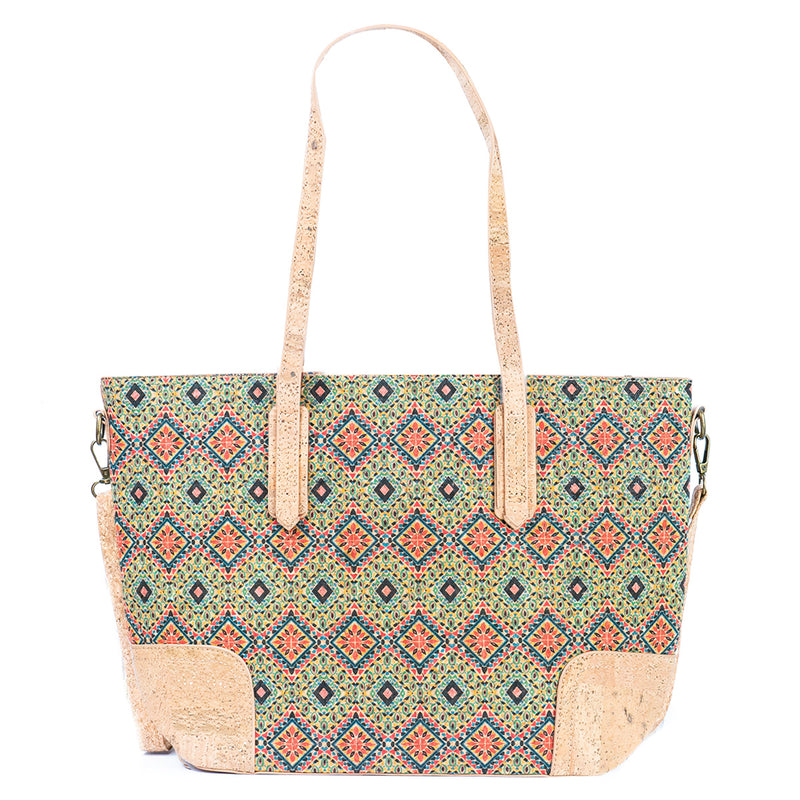 Printed Cork Crossbody and Handbag for Women BAGD-557