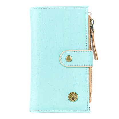 Chic Solid Color Cork Women's Wallet BAG-2350