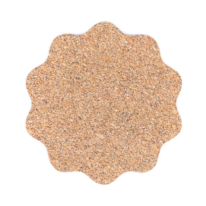 10units-Natural Cork Coasters  – Heat-Resistant Drink Mats L-1168-10