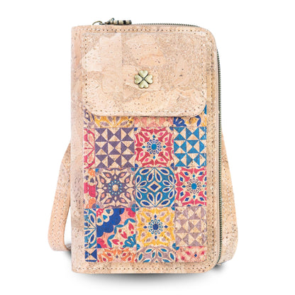 Cork Phone Bag & Wallet — Vegan & Eco-Friendly | 6 Prints