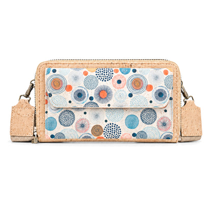Cork Flora Crossbody Wallet Bag — BAG-2408