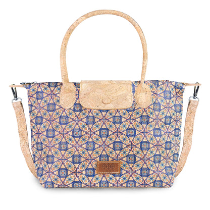 Cork Handbag with Detachable Shoulder Strap BAGD-655