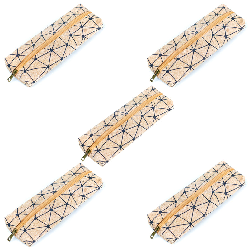 Cork Pencil Case – Pack of 5 | Lightweight, Durable & Stylish BAGP-339