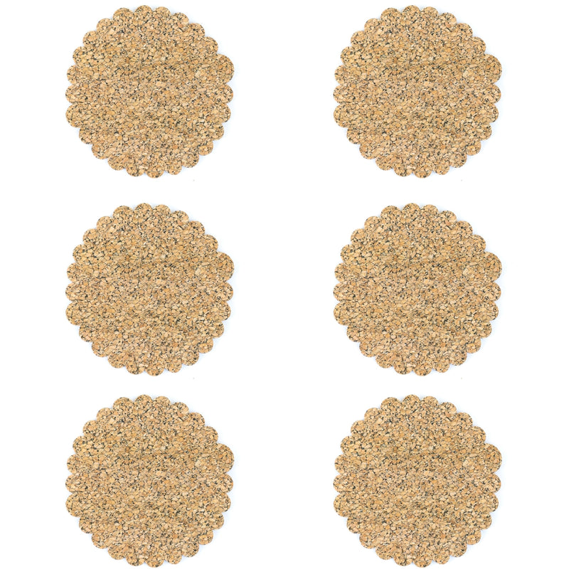Cork Cup Coasters – Natural Collection  L-1155 (6 UNITS)