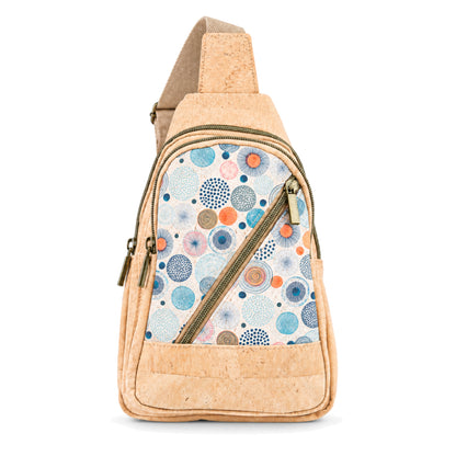 Cork Mosaic Sling Bag — BAG-2410