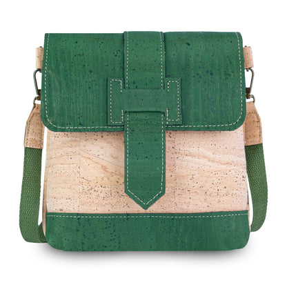 Cork Crossbody Bag | Double-Sided Natural Cork with Detachable Strap BAGP-374