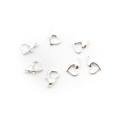 20pcs Heart shaped connecting buckle D-6-231