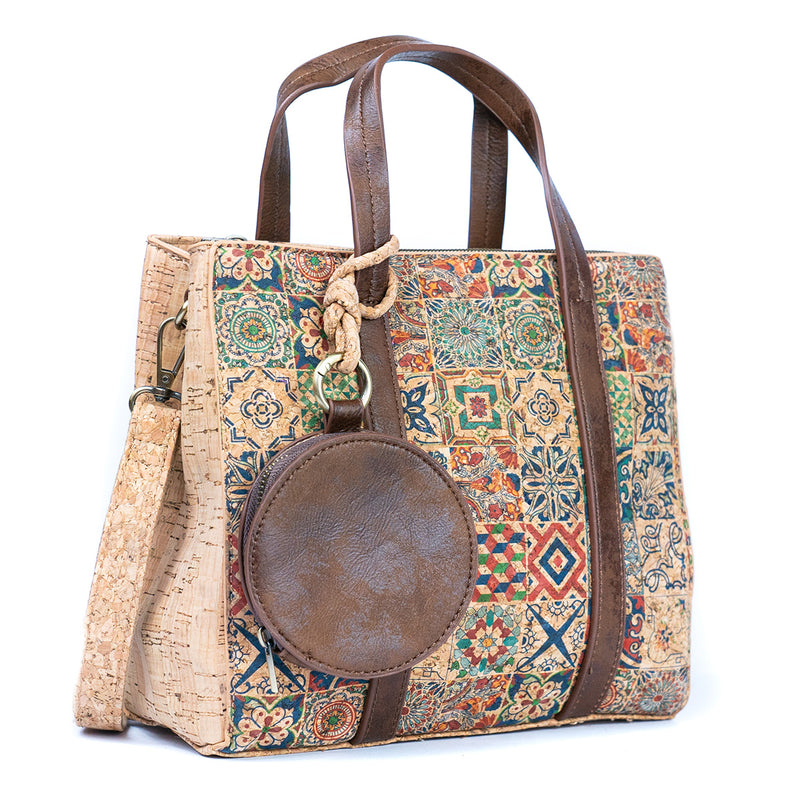 Flash Sale Printed Cork Crossbody and Handbag for Women BAGD-549