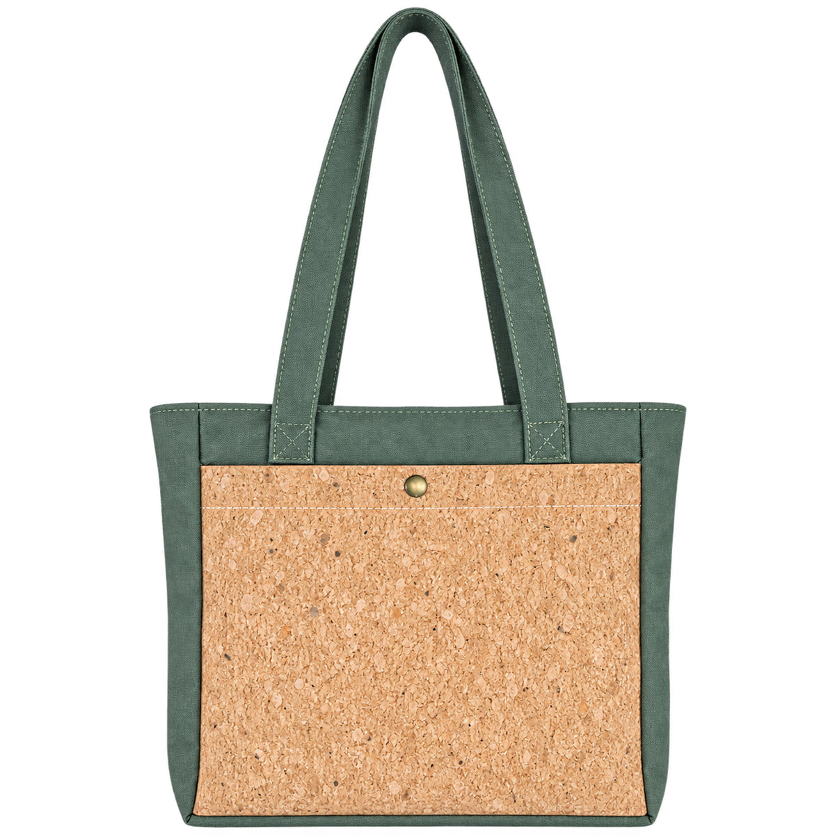 Cork Terra Washed Cotton Tote Bag — BAG-2414
