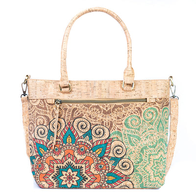 Flash Sale Printed Cork Crossbody and Handbag for Women BAGD-556