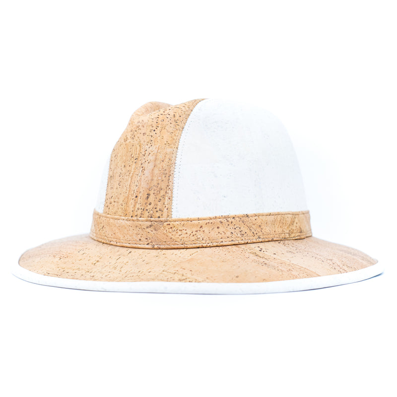 Cork Wide-Brim Fedora Hat L-1140