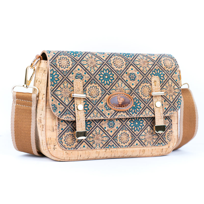 Printed Cork Women’s Crossbody Bag BAGD-235