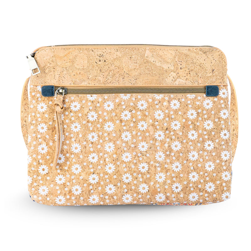 Cork Crossbody Bag for Women – Slim Vegan Shoulder Purse BAGD-248