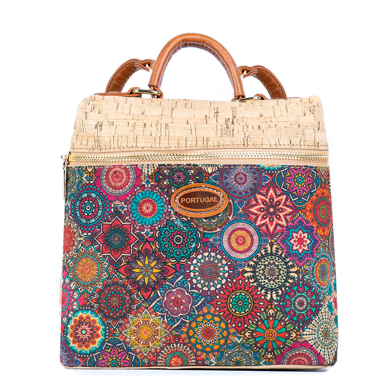 Printed Cork Women’s Backpack BAGD-580