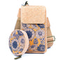 Natural Cork Women's Printed Phone Pouch with Detachable Coin Purse BAG-2310