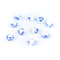 10pcs 2mm round leather Antique ceramic beads  jewelry supplies jewelry finding D-5-2-4（Small）