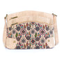 Multi-Pocket Cork Crossbody Bag with Adjustable Shoulder Strap BAG-2394