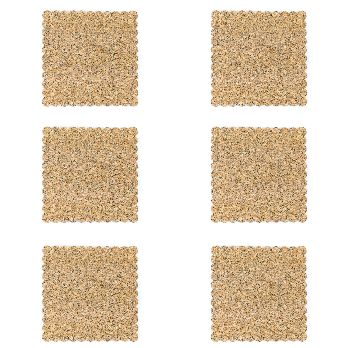 Cork Cup Coasters – Natural Collection  L-1155 (6 UNITS)