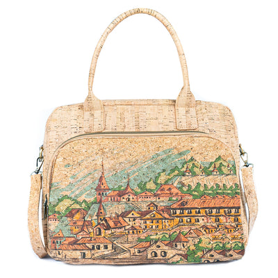 Flash Sale Mandala Print Cork Women's Briefcase BAGD-546