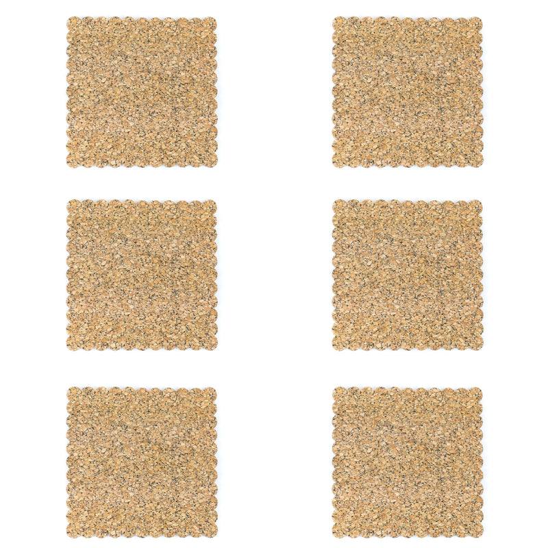 Cork Cup Coasters – Natural Collection  L-1155 (6 UNITS)