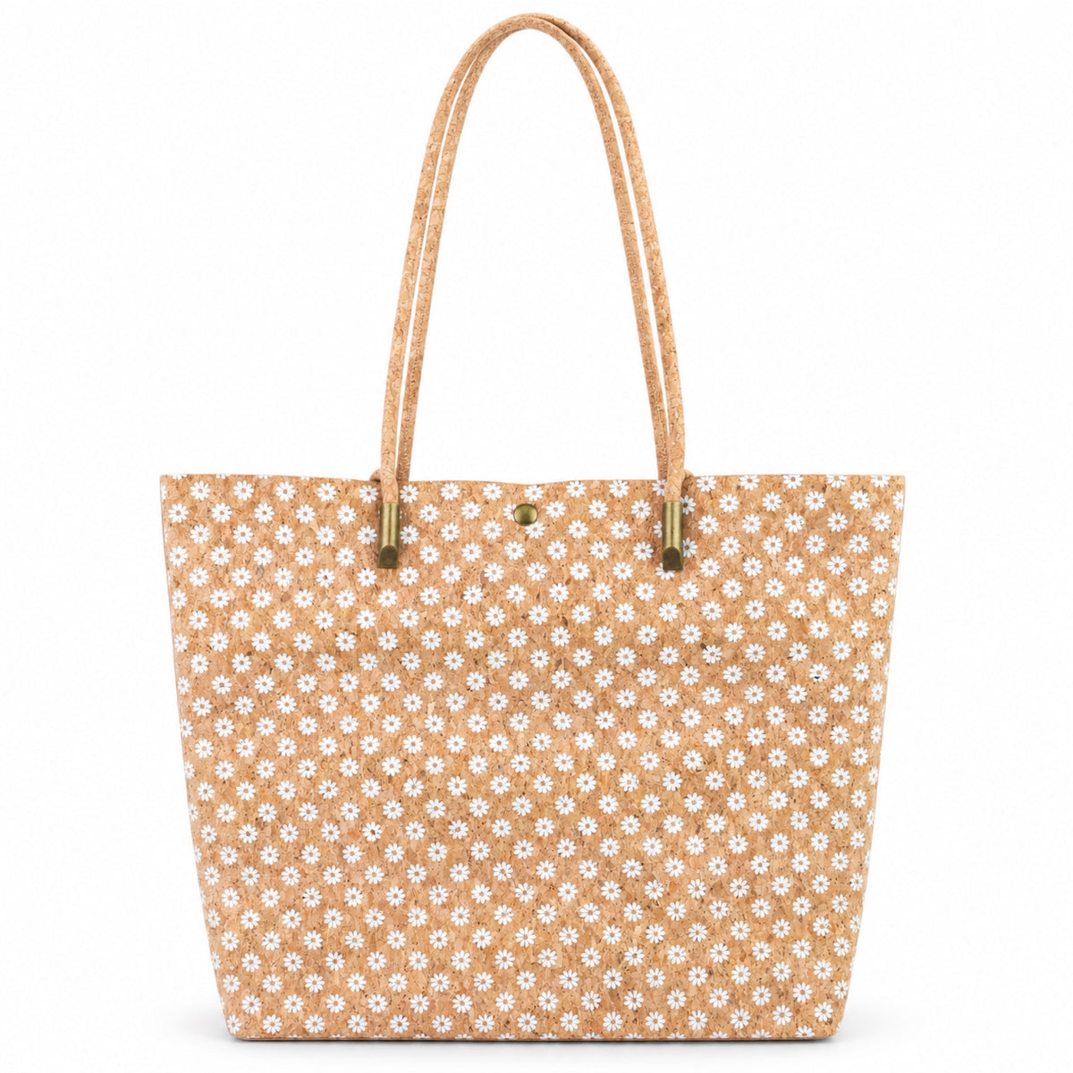 Cork Kaleidoscope Tote Bag with Zip Pouch — BAG-2412