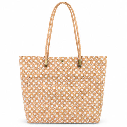Cork Kaleidoscope Tote Bag with Zip Pouch — BAG-2412
