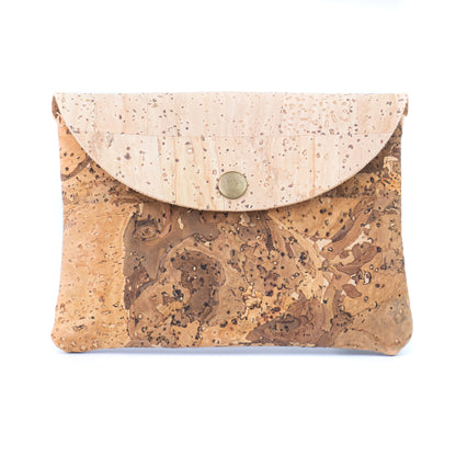 Cork Coin Purse | Set of 5 — Natural Cork Mini Wallet BAGP-306