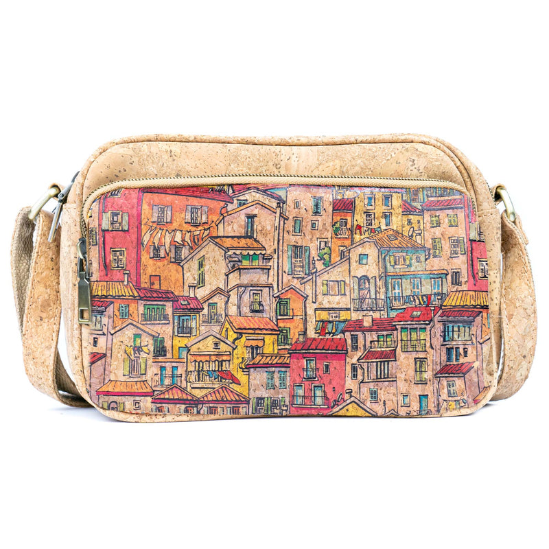 Cork Crossbody Bag – Mandala Pattern BAGD-607