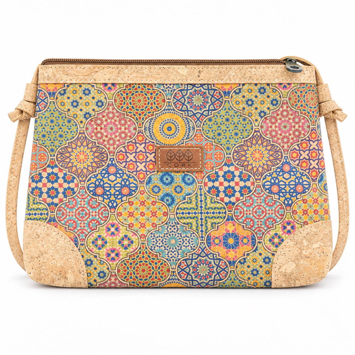Cork Crossbody Bag with Back Zip Pocket | BAGD-669