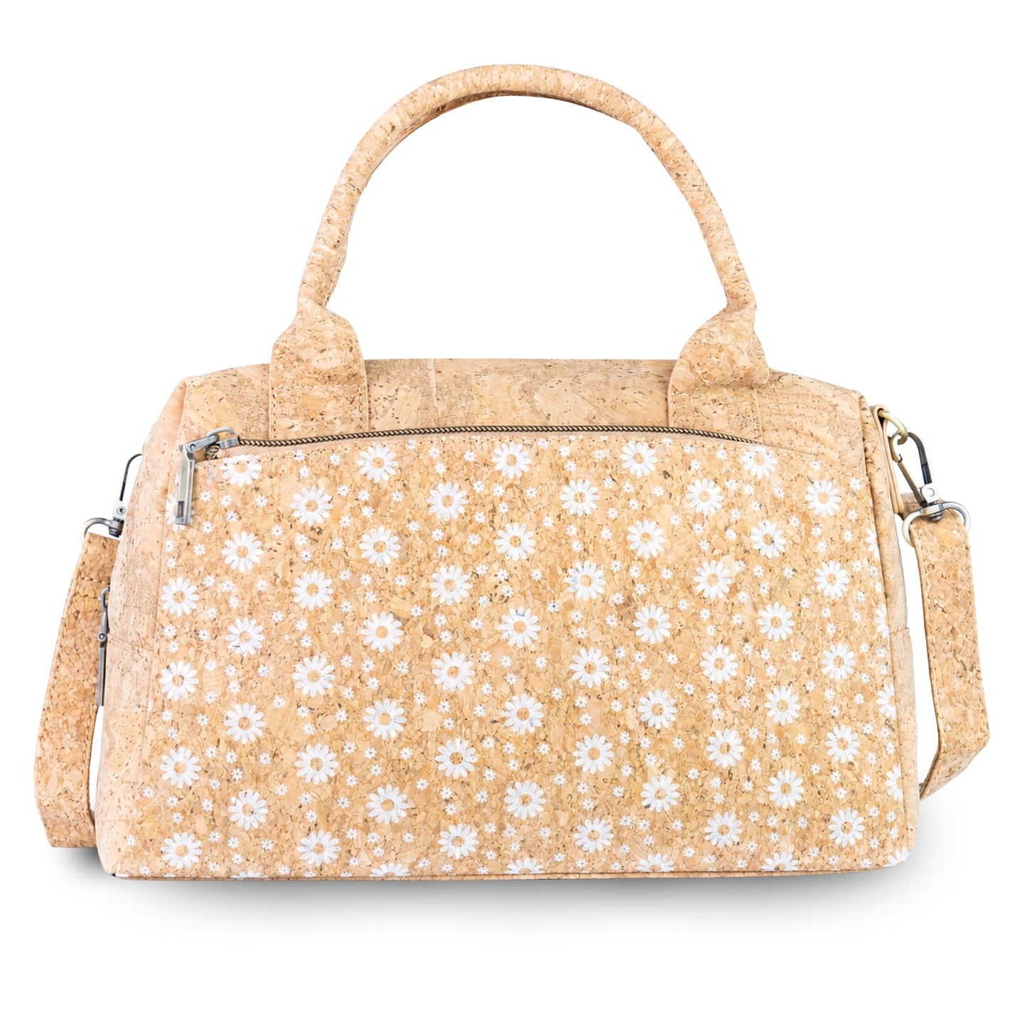 Small Cork Handbag with Printed Front BAGD-661