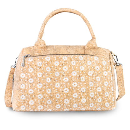 Small Cork Handbag with Printed Front BAGD-661