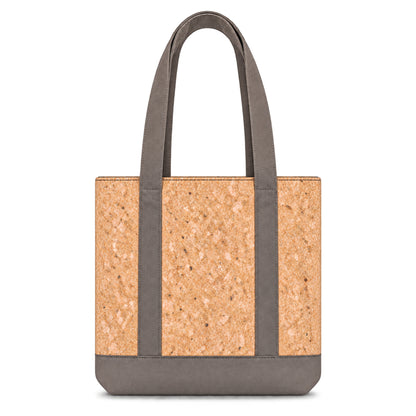 Cork Terra Contrast Cotton Tote Bag — BAG-2415