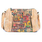Cork Crossbody Bag – Colorful Tile Pattern BAGD-608