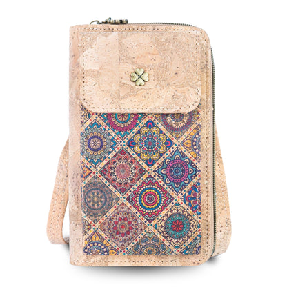 Cork Phone Bag & Wallet — Vegan & Eco-Friendly | 6 Prints