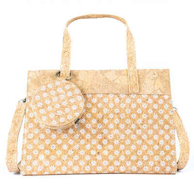 Cork Handbag with Coin Purse BAGD-613