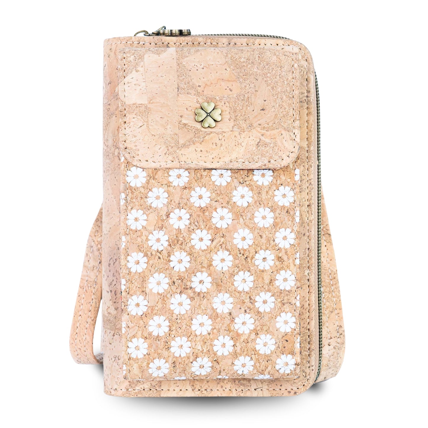 Cork Phone Bag & Wallet — Vegan & Eco-Friendly | 6 Prints