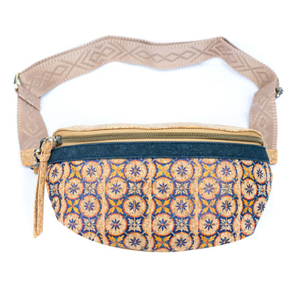 Cork Fanny Pack – Mandala Pattern BAGD-609