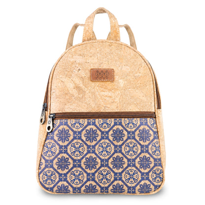 Cork Backpack with Front Zip Pocket – Adjustable Straps BAGD-650