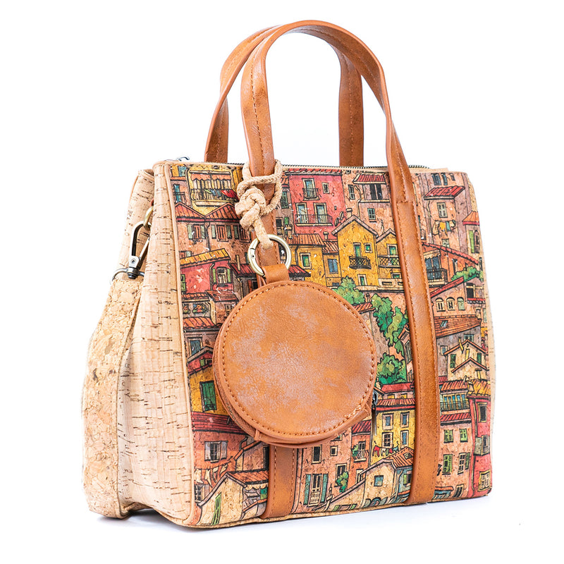 Flash Sale Printed Cork Crossbody and Handbag for Women BAGD-549