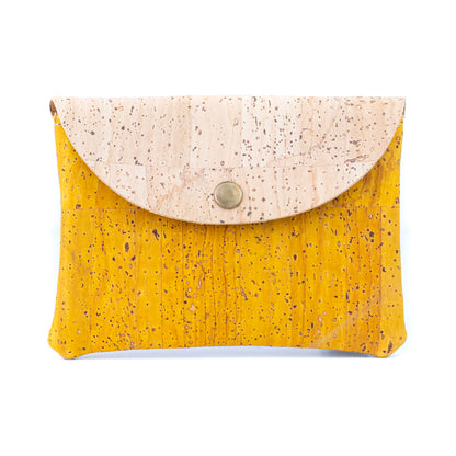 Cork Coin Purse | Set of 5 — Natural Cork Mini Wallet BAGP-306