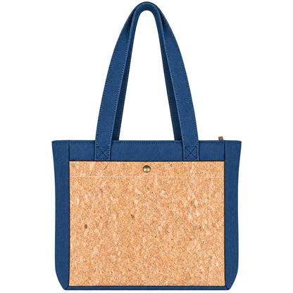 Cork Terra Washed Cotton Tote Bag — BAG-2414