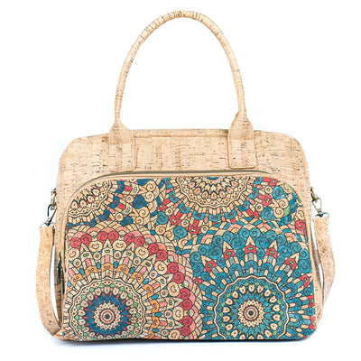 Flash Sale Mandala Print Cork Women's Briefcase BAGD-546