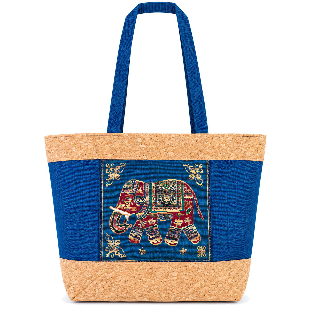 Cork Story Animal Motif Tote Bag — BAG-2413