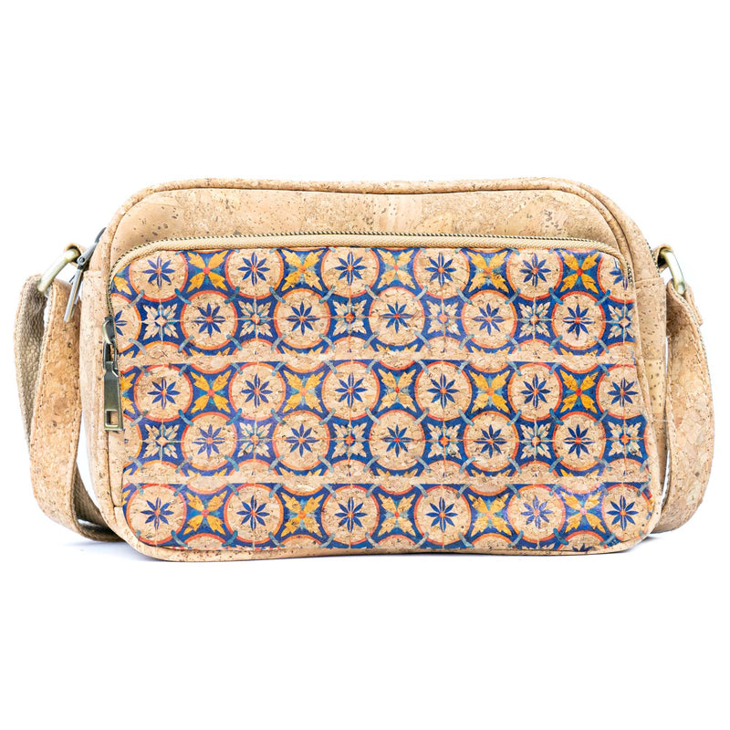 Cork Crossbody Bag – Mandala Pattern BAGD-607