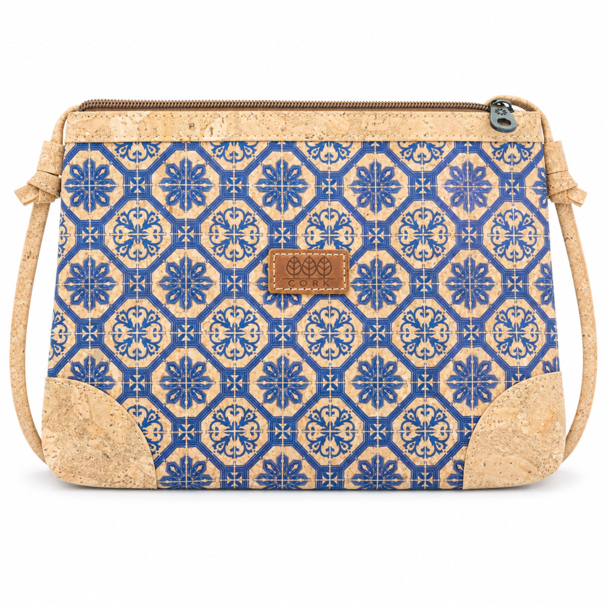 Cork Crossbody Bag with Back Zip Pocket | BAGD-669