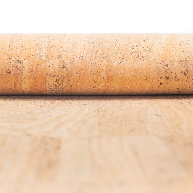 Premium Solid Natural Cork Fabric COF-180-D