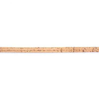 5mm flat white cork cord  COR-610(10 meters)