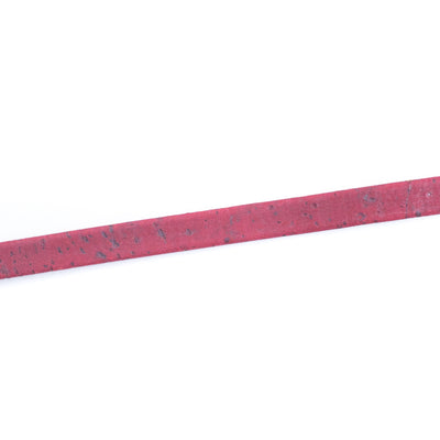 10mm falt pink cork cord COR-612(10Meters)